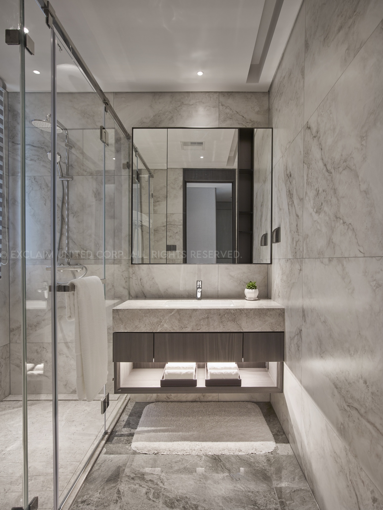 豪宅浴室設計-都會時尚Urban Chic